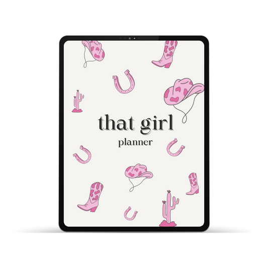 That Girl Pink Planner