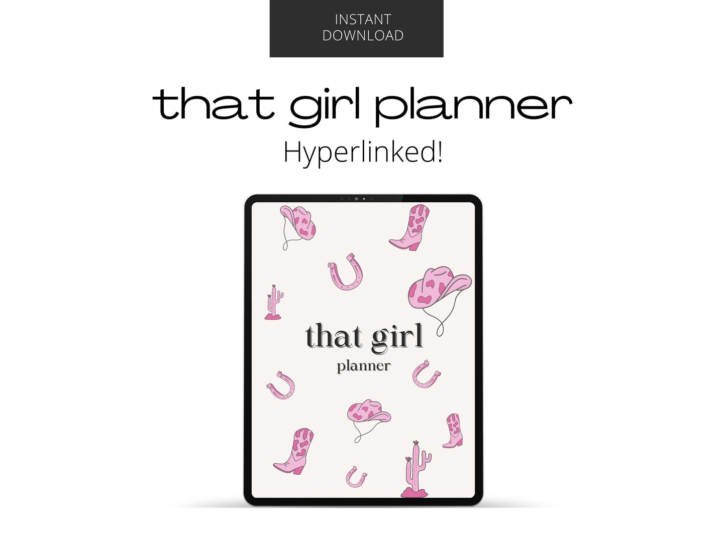 That Girl Pink Planner
