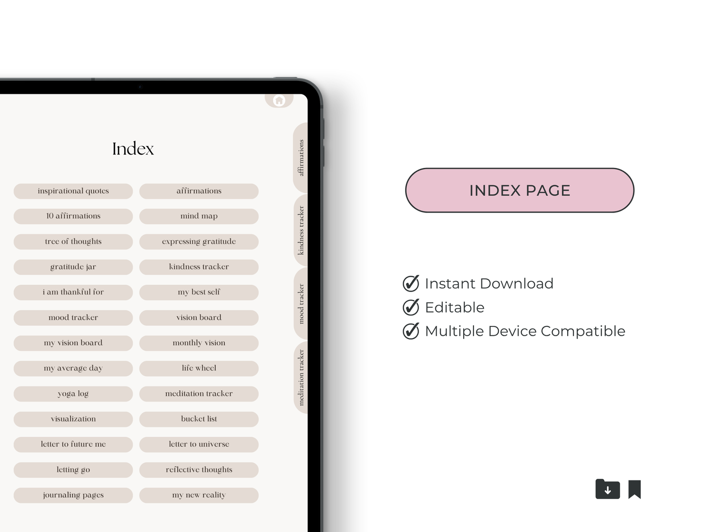Vision Board Digital Journal