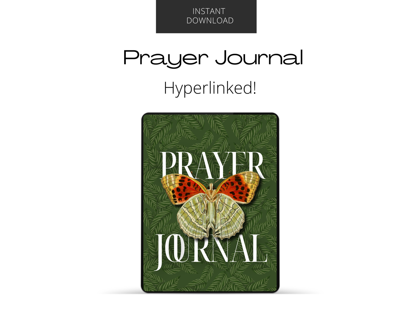 Butterfly Prayer Journal